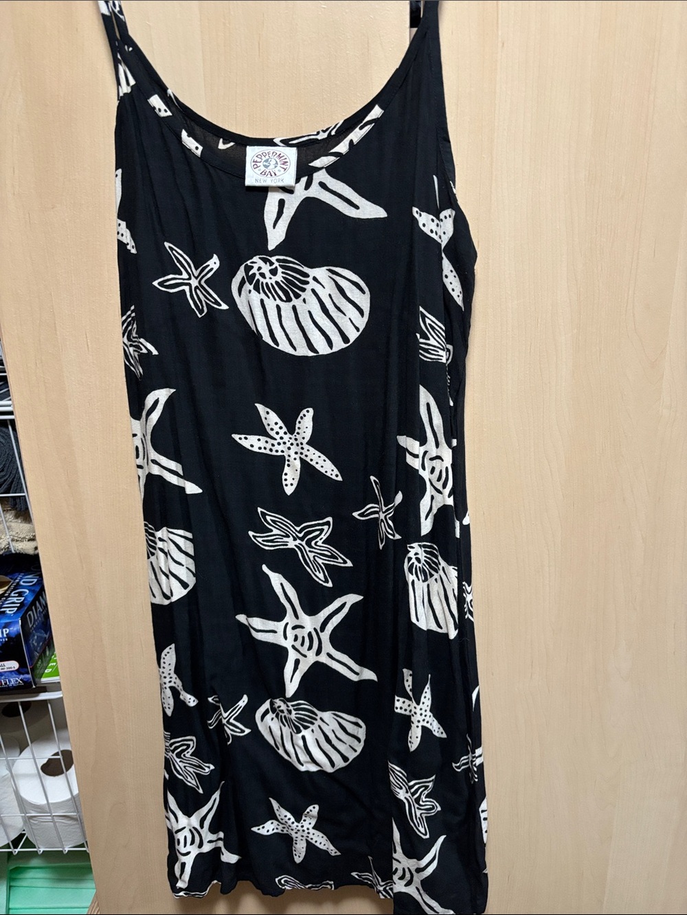 Beach theme cover-up dress